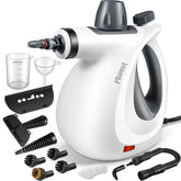 Phueut front packaging showing compact steamer and kit benefit