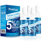 PickClub front packaging showing four bottles and brand for convenient multi-month supply