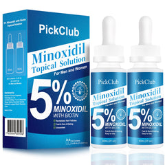 PickClub front packaging showing two bottles and clear product benefits for convenience