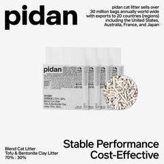 pidan close-up of granules highlighting absorbent plant texture