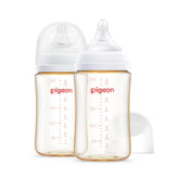 PIGEON front view bottle showing ergonomic grip and easy hold