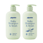 Pipette front packaging duo showing both fragrance options and benefits