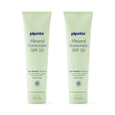 Pipette front packaging showing SPF 50 and fragrance free for confidence