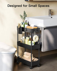 Pipishell caster wheel detail demonstrating smooth mobility on bathroom floors