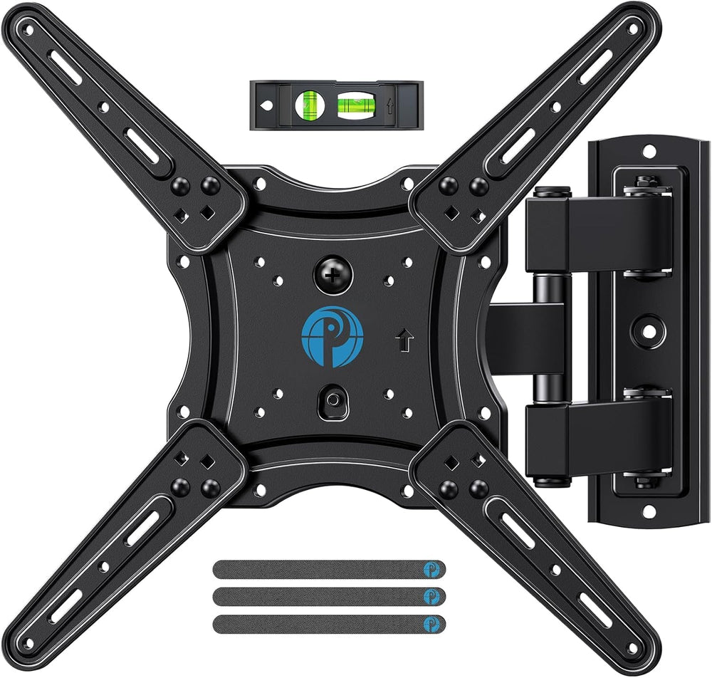 Pipishell front view of mounted TV showing secure faceplate and clean look