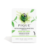 PIQUE front packaging showing single-serve sticks and convenience