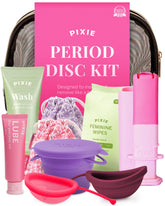Pixie Cup kit front packaging showing included discs and accessories for easy startup