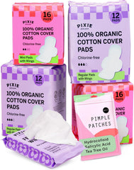 Pixie front packaging showing complete 56-count kit and benefits