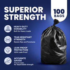 Plasticplace bag in use on a construction site demonstrating durable containment