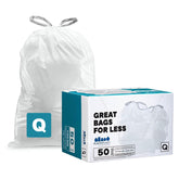 Plasticplace front packaging showing 50-count pack and benefits