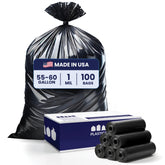 Plasticplace front packaging showing pack of 100 bags and clear product details for easy restocking