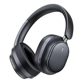 Pointcinco front view black headphones showing sleek design and solid build benefit comfortable style