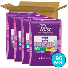 Poise top layer texture close-up showing moisture-wicking surface for comfort
