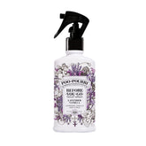 Poo-Pourri bottle front label showing scent and size, promotes clear benefit