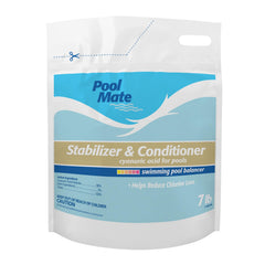Pool Mate front packaging showing product and usage benefit
