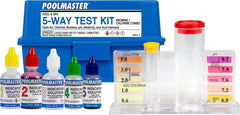 Poolmaster front packaging showing kit components and benefits