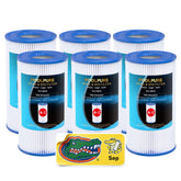 POOLPURE front packaging showing replacement compatibility and benefits