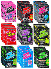 Pop Rocks front of package showing brand and variety pack benefits