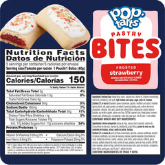 Open Pop-Tarts pouch with bite-sized pastries ready to eat for quick snacks