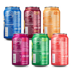 poppi can close-up showing glossy finish and branding for instant recognition benefit