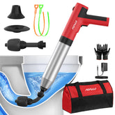 POPULO front view of electric plunger showing compact design and quick use benefit