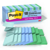 Post-it front packaging showing Oasis Collection and pack count for quick identification