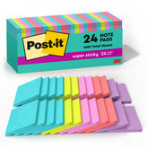Post-it front packaging showing neon pads and brand for easy identification