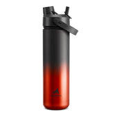 POWCAN front view showing bottle profile and durable finish for reliable hydration