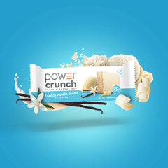 Power Crunch nutrition label and ingredients view showing protein content and transparency