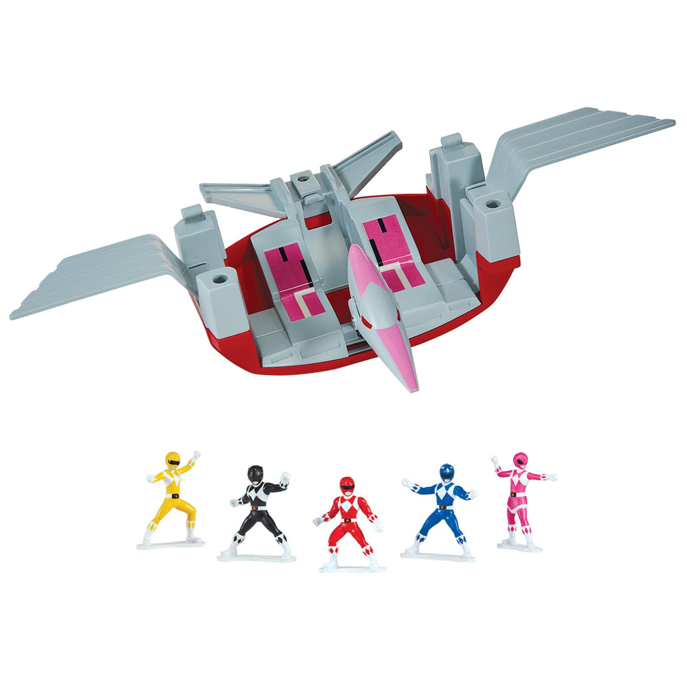 Power Rangers Pterodactyl front packaging showing play-ready features and collector appeal