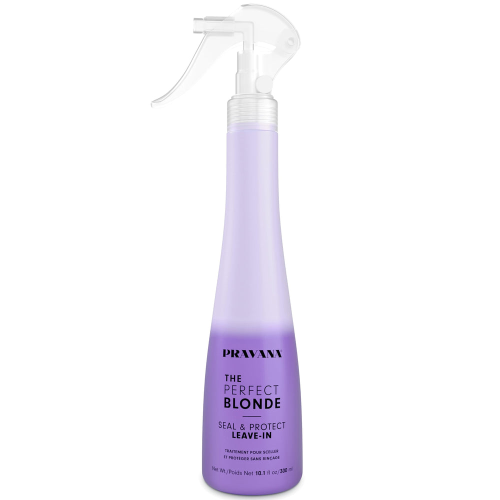 PRAVANA front bottle view showing product packaging and branding benefits