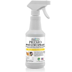 Premo Guard front spray bottle showing clear label and size benefit