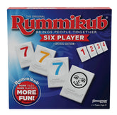 Pressman front packaging showing six-player edition and contents benefit clarity