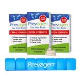 Prevagen front packaging showing brand and extra strength labeling for easy identification