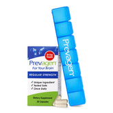 Prevagen front packaging showing brand and 30 capsules for easy recognition and convenience