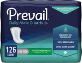 Prevail male guards front packaging showing product benefits and count