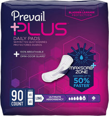 Prevail front packaging showing product name and count with confidence