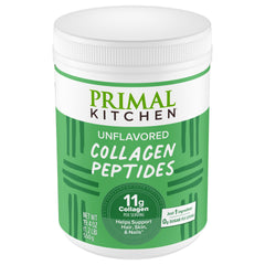 Primal Kitchen front packaging showing tub and label, easy identification benefit