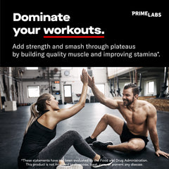 Prime Labs close-up of smooth caplets highlighting easy swallowing
