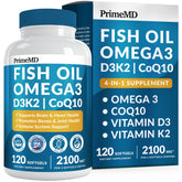 PrimeMD bottle front view with lemon flavor and clear benefits