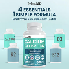 PrimeMD capsules spread on surface showing two-capsule serving ease