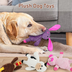 PrimePets yellow duck toy close-up showing squeaker and playful shape