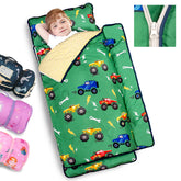 primlect front view of full nap mat showing size and comfort