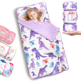 PRIMLECT nap mat front view showing full sleeping bag comfort and portability