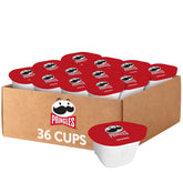 Pringles Original cup front view showing branding and portable benefit