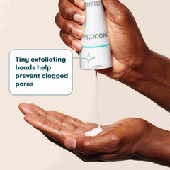 Proactiv texture close-up showing exfoliating beads for gentle resurfacing