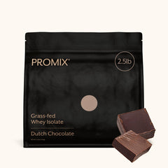 ProMix Nutrition front packaging showing chocolate isolate and clean label benefits