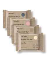 ProMix Nutrition front box shot showing variety pack and nutritional highlights