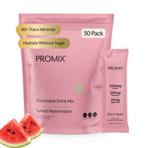 ProMix front packaging showing salted watermelon flavor and 30 servings benefit