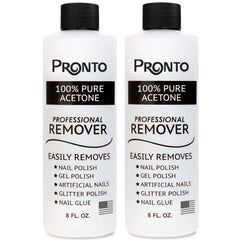 Pronto bottle front label showing product and fast removal benefit
